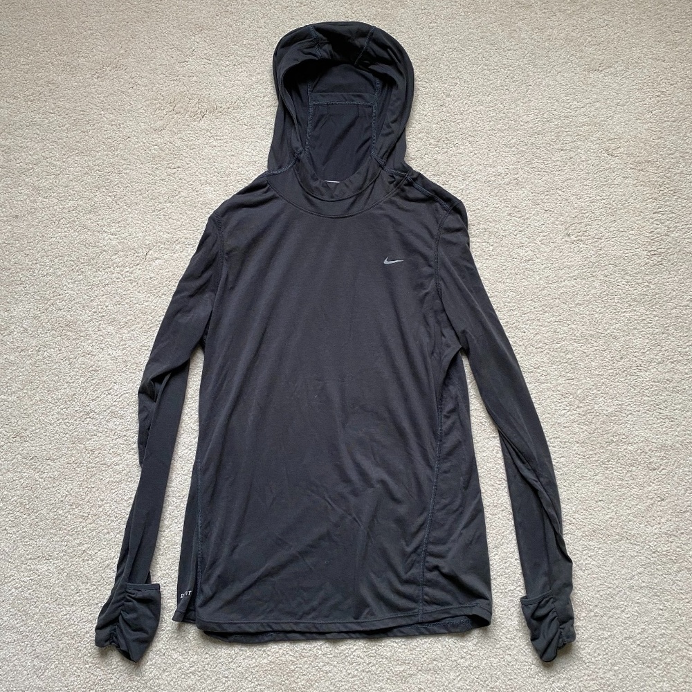 Nike Running Dry Fit- Light Funnel Neck Sweatshirt
